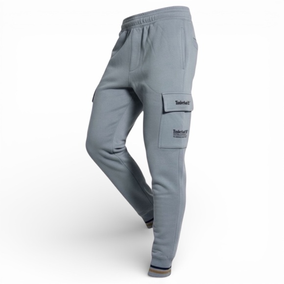 Timberland Men’s Cargo Joggers Gray Size M – Like New Worn Once